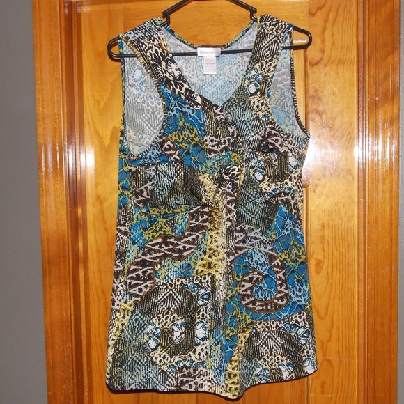 Sleeveless Top Size XL Monroe & Main - Picture 1 of 4